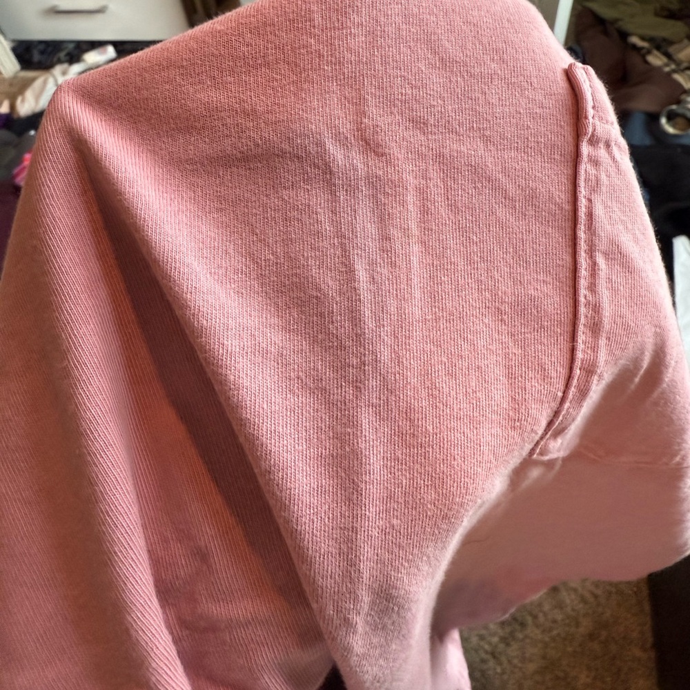 Madewell Men’s Garment Dyed Pocket Tee Pink M - Picture 4 of 5